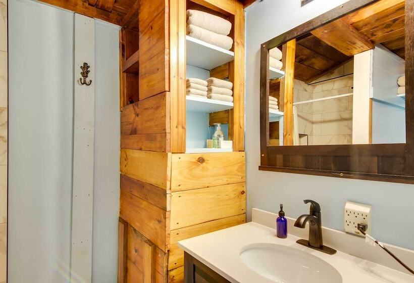 Pisgah Forest Cabin W/ Mountain + Waterfall Views!