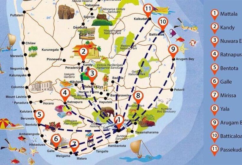 צימר The Bungalow Hambantota