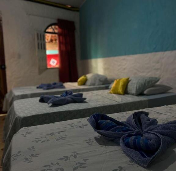 호스텔 Pousada Encontro De Rios