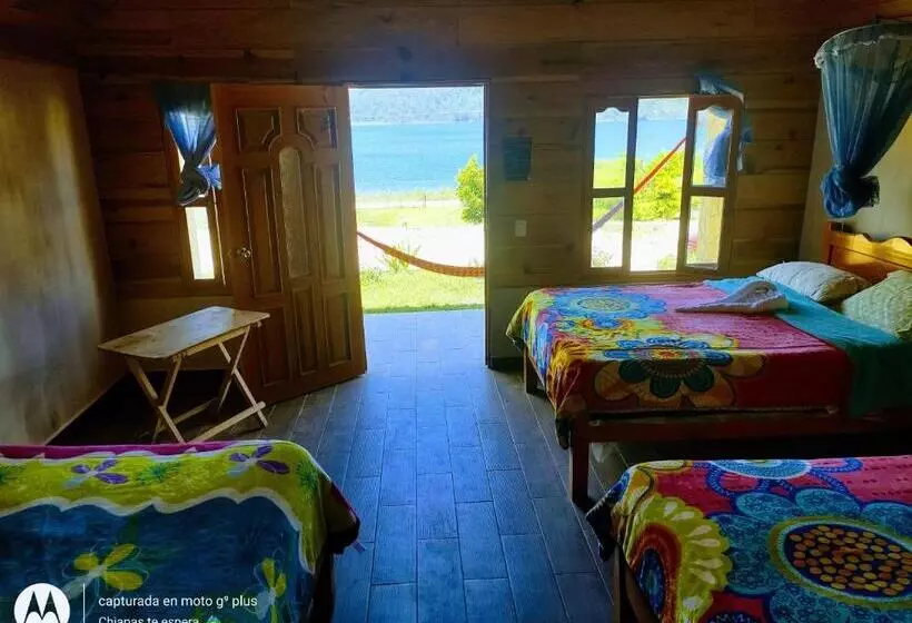 ホテル Cabañas La Frontera Tziscao