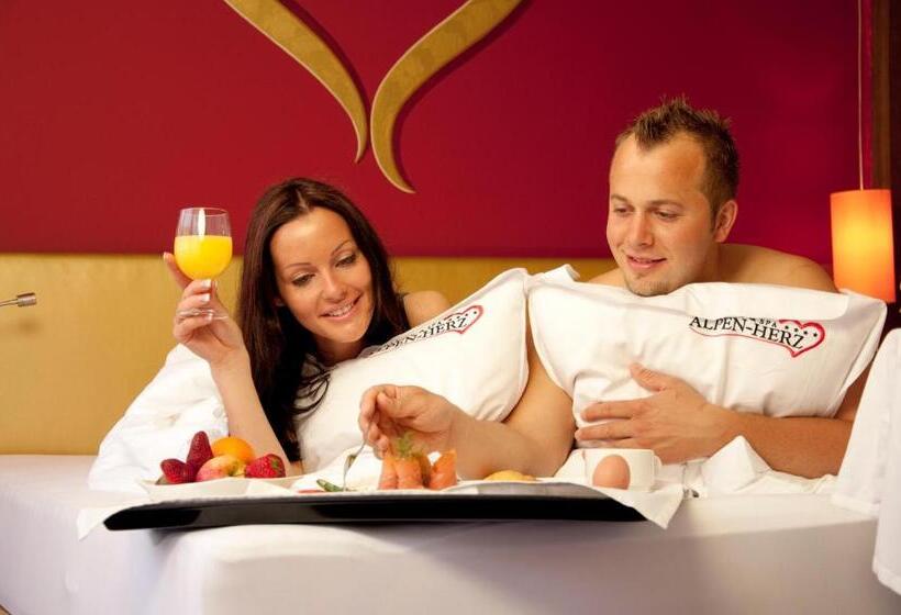 בית מלון כפרי Alpen Herz Romantik & Spa Adults Only