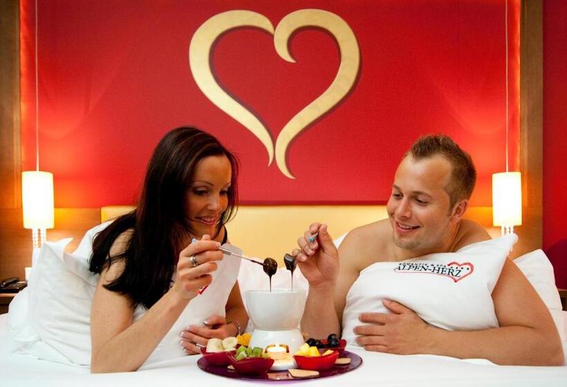 בית מלון כפרי Alpen Herz Romantik & Spa Adults Only