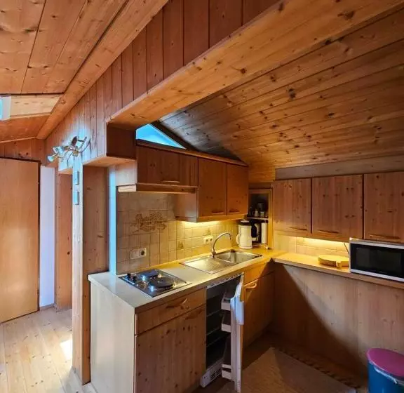 ホテル Ferienwohnungen Haus Schett