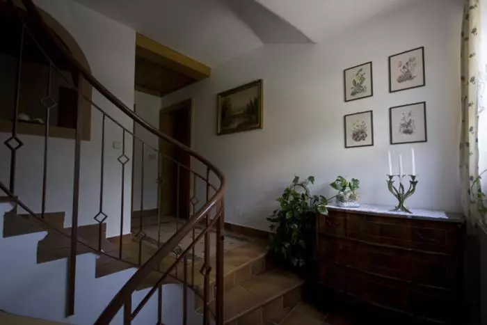 ホテル Ferienwohnungen Haus Schett