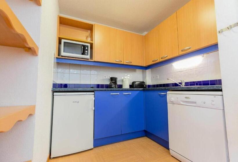 Résidence Le Parc Des Airelles Studio Coin Montagne 4 Personnes Vue Pist 334