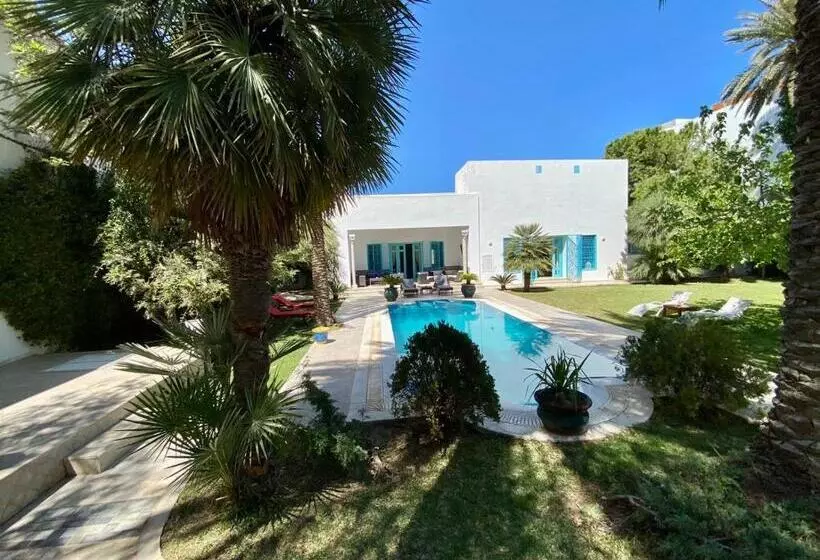 ベッドアンドブレックファースト Dar Fatma Mahdia, Bungalow Petit Déjeuner Piscine