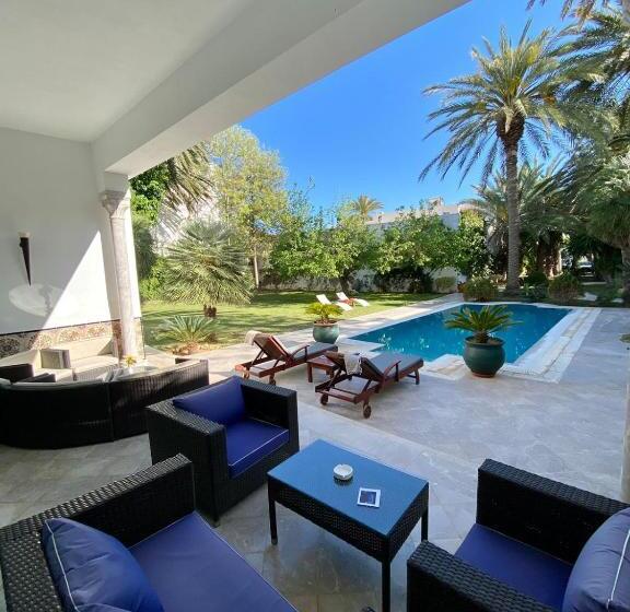 مبيت وإفطار Dar Fatma Mahdia, Bungalow Petit Déjeuner Piscine