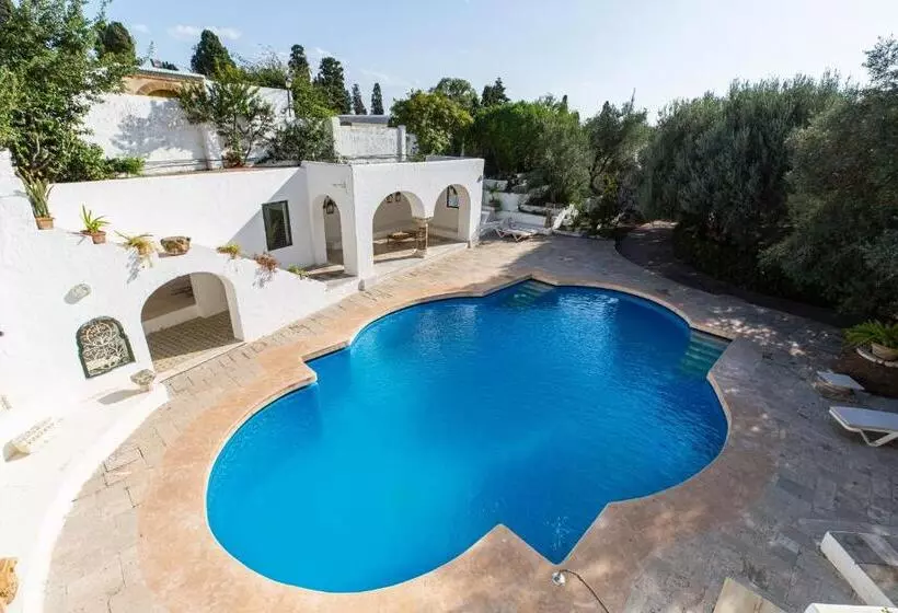 تختخواب و صبحانه Lella Zohra, Studio Avec Piscine à Sidi Bou Said