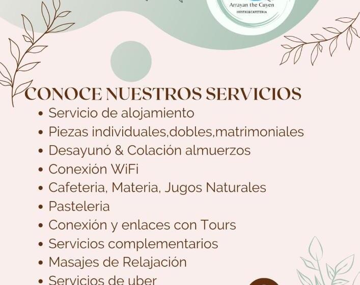 تختخواب و صبحانه Arrayan The Cuyen