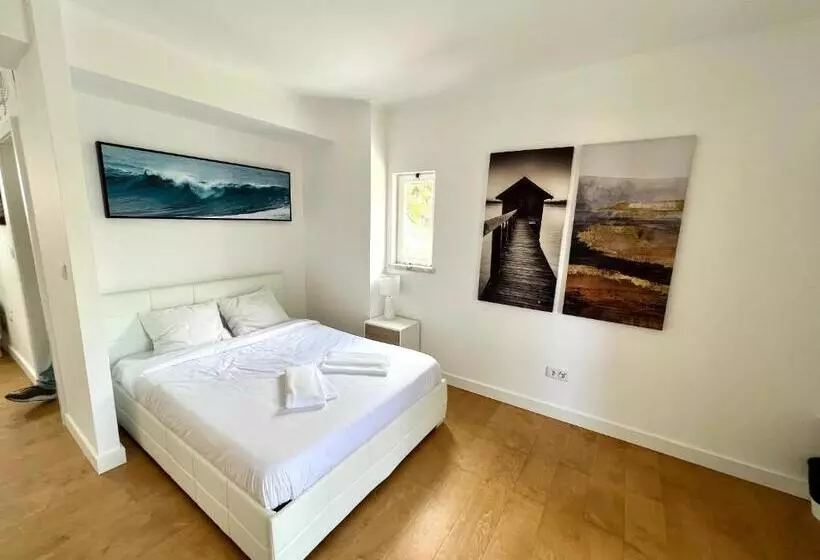 ペンション Oeiras Beach Suites 6 With Private Bathroom And Terrace
