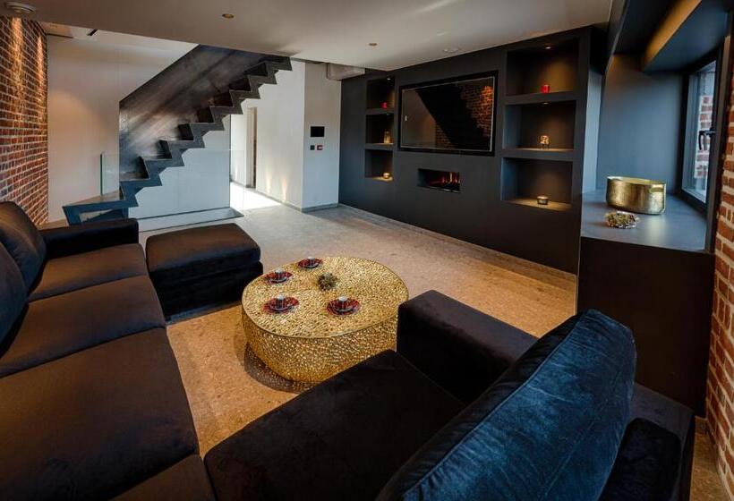 住宿加早餐 Agora Tournai Wellness Suites 3 Appartements Touristiques Sur La Grand Place