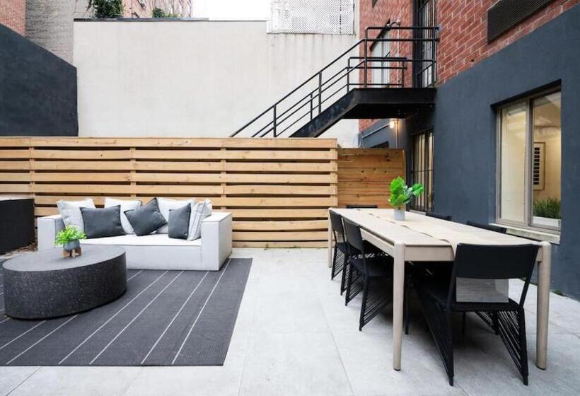 호텔 Casa Del Sogno Upper East Side  Massive 1br W Private Patio