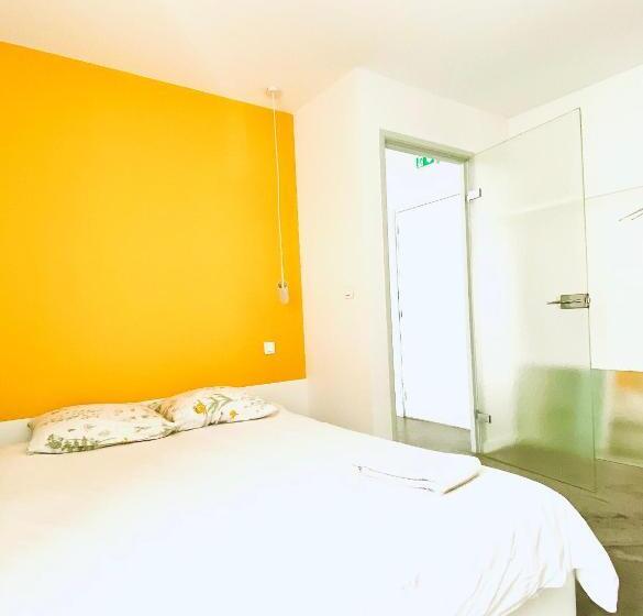 צימר Chambre Arty Chez Minuit Deux