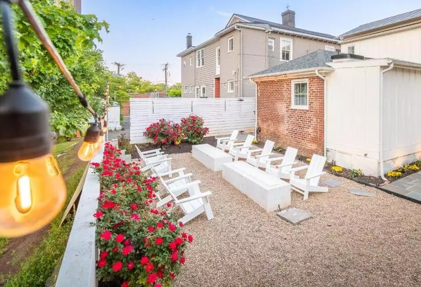 Hotelli Boutique Room Steps From Downtown Mall Rose Jean Room 3