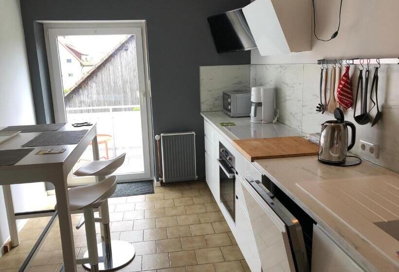 Majatalo Rote Etage Im Ort Mainstockheim 2 Zimmer Mit Küche Bad Balkon