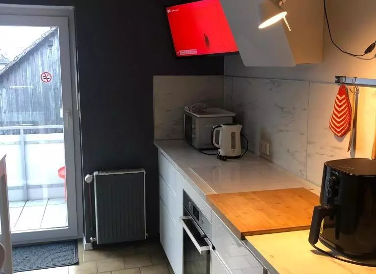 ペンション Rote Etage Im Ort Mainstockheim 2 Zimmer Mit Küche Bad Balkon