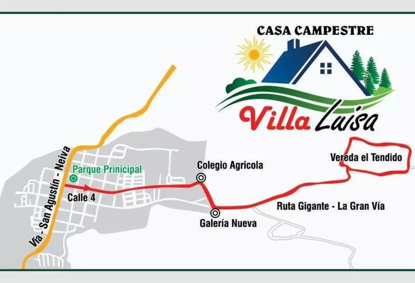 ホテル Casa Campestre Villa Luisa