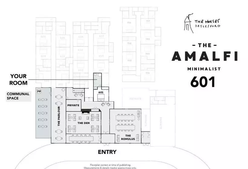 モーテル The Amalfi Minimalist Room G