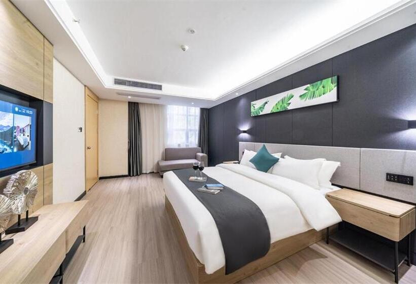 호텔 Thank Inn Plus Chaozhou Caitang Lotus