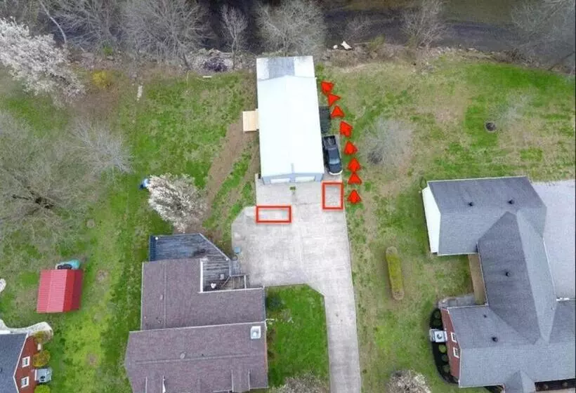 Retkeilymaja Cozy Room Near Downtown Hendersonville