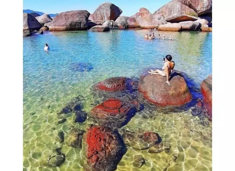 ペンション Suítes Praia De Fora