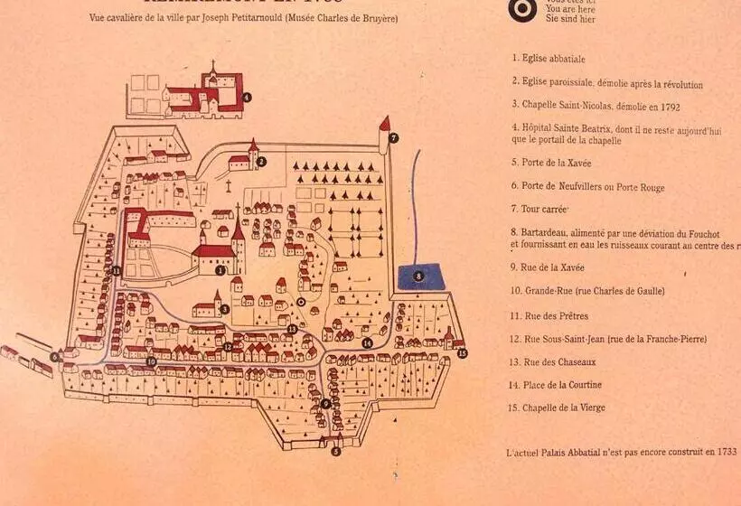 تختخواب و صبحانه Villa Moncoeur