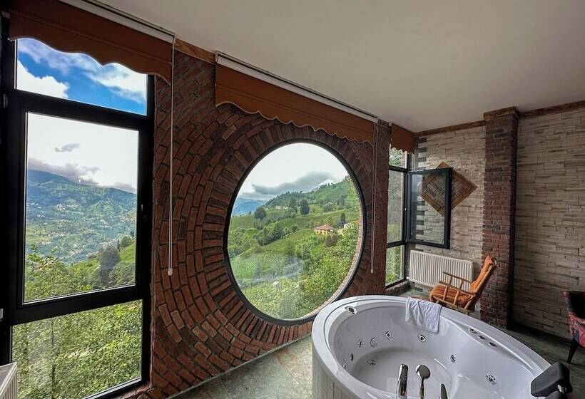 בית מלון כפרי Organikkoy Bungalov