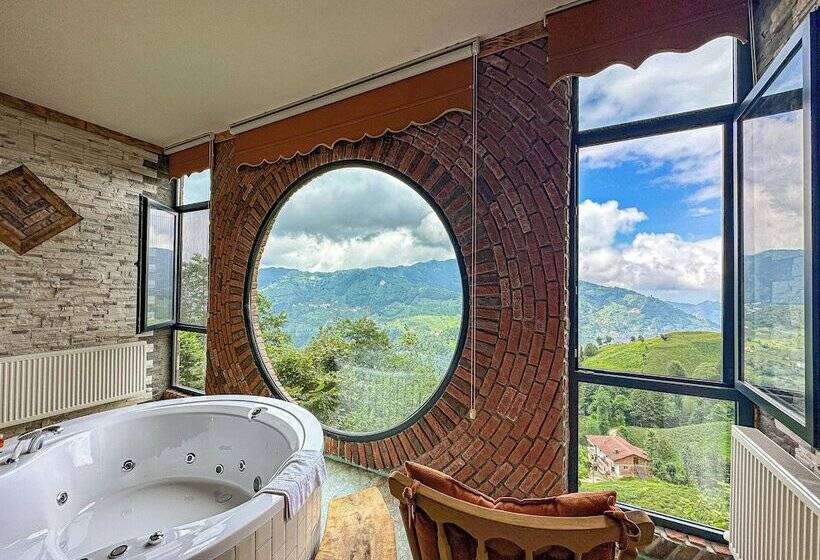 בית מלון כפרי Organikkoy Bungalov