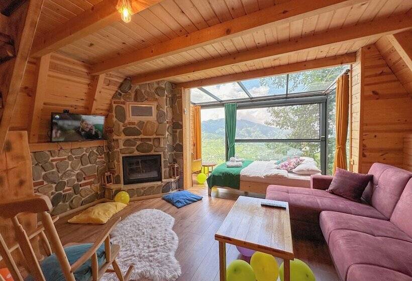 בית מלון כפרי Organikkoy Bungalov