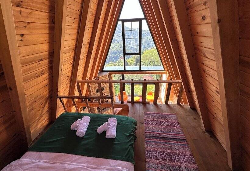 בית מלון כפרי Organikkoy Bungalov