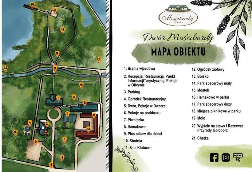 호텔 Dwór Mościbrody