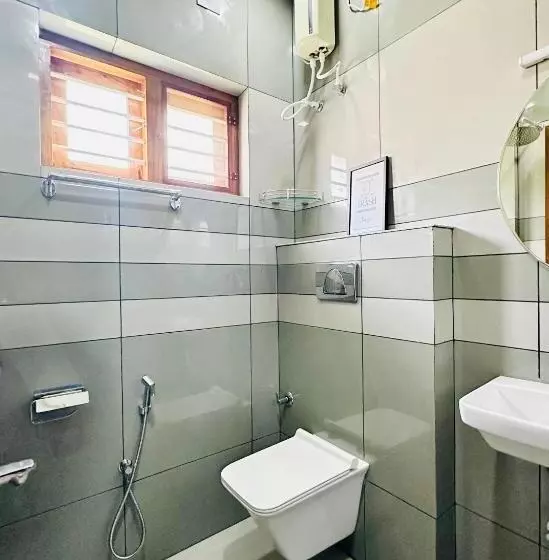 ペンション Rams Guest House Meadows Near Lulu Mall & Kims Hospital