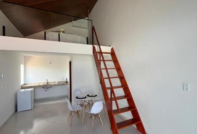 فندق Villa Suíça, Chalé Mezanino