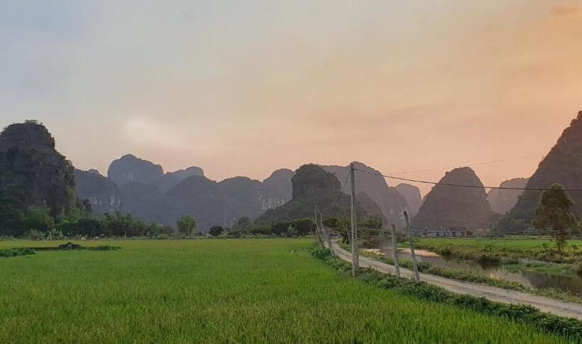 تختخواب و صبحانه Trang An Rice Field Homestay