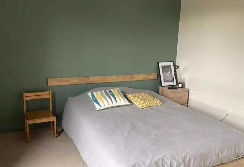 ペンション Chambre à La Campagne Proche Des Grands Axes   Espace Travail Et Détente