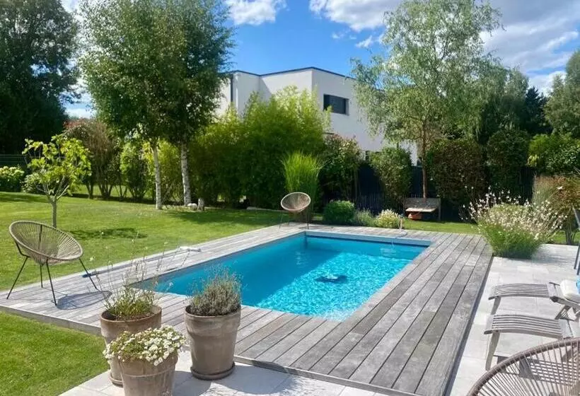 ペンション Chambre à La Campagne Proche Des Grands Axes   Espace Travail Et Détente