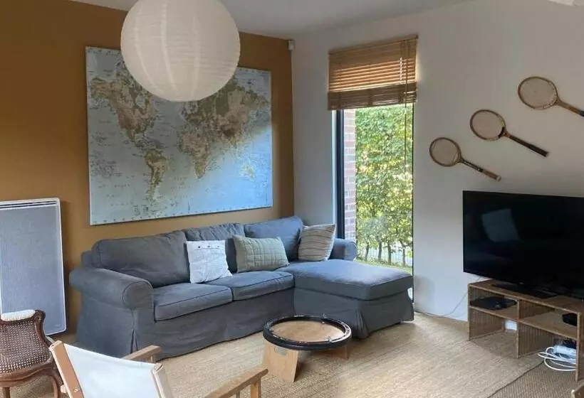 ペンション Chambre à La Campagne Proche Des Grands Axes   Espace Travail Et Détente