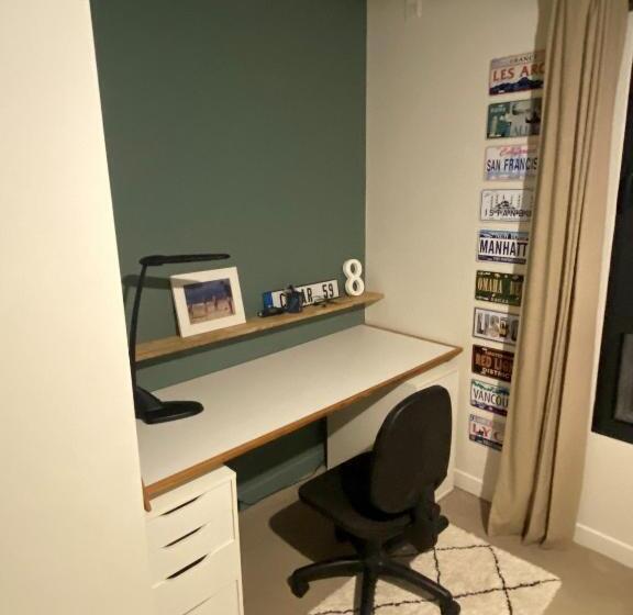 پانسیون Chambre à La Campagne Proche Des Grands Axes   Espace Travail Et Détente