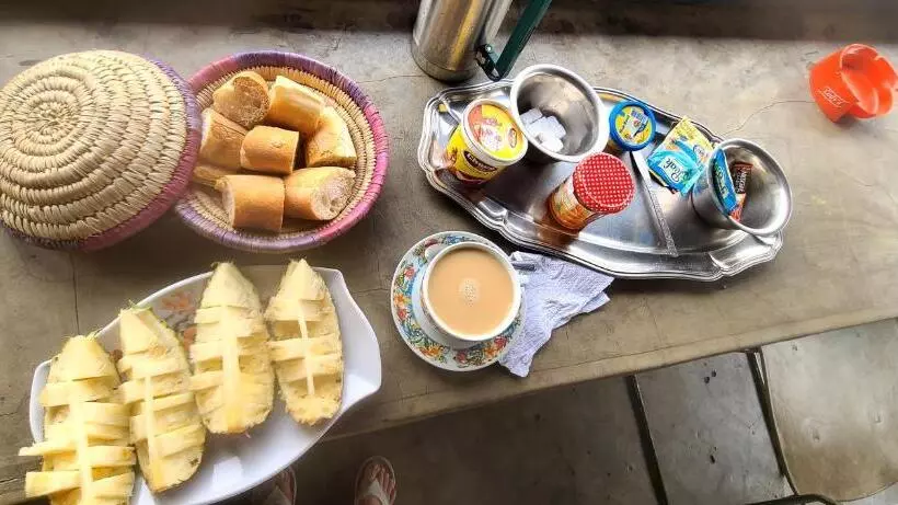 تختخواب و صبحانه Auberge Chez M