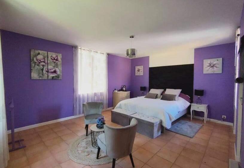 مبيت وإفطار Chambre D Hôte Lavande Le Soleil Des Cévennes