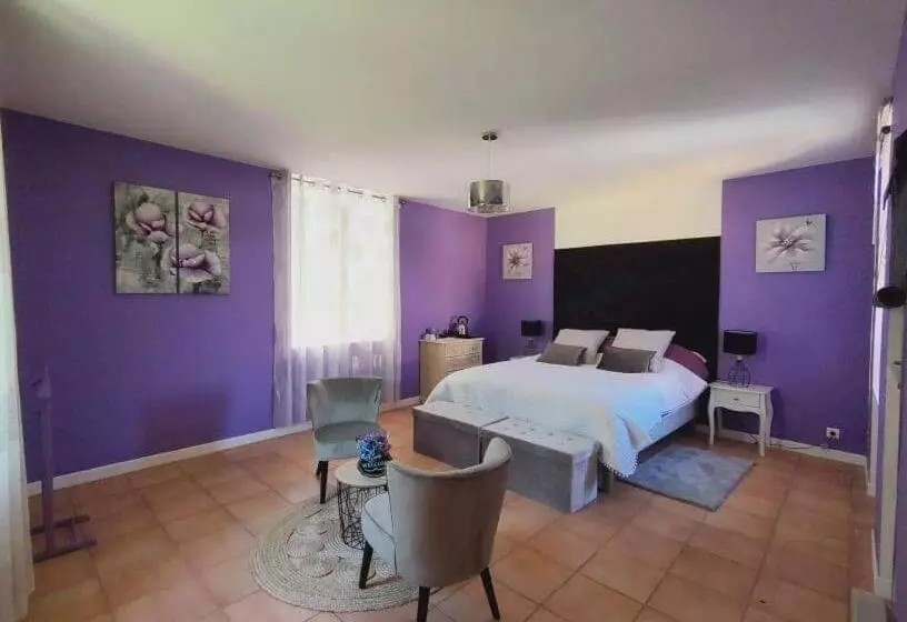 Aamiaismajoitus (B&B) Chambre D Hôte Lavande   Le Soleil Des Cévennes