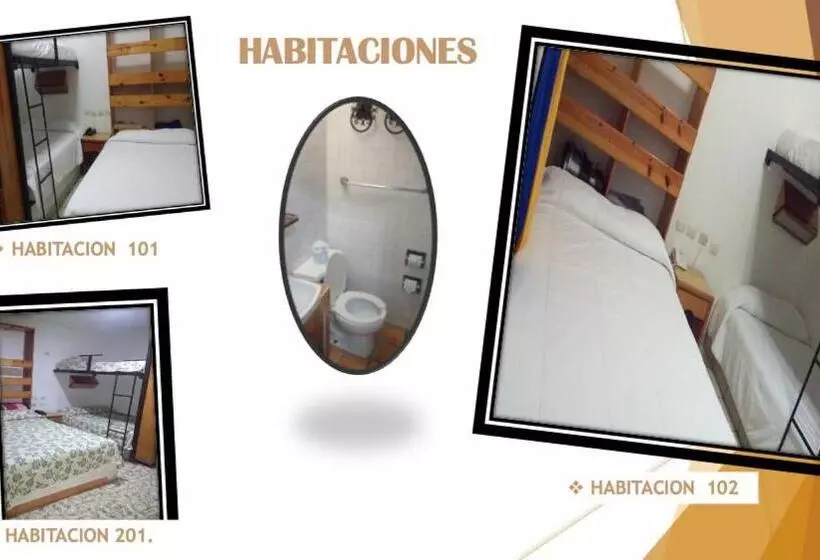 カプセルホテル Hostal De Escandón