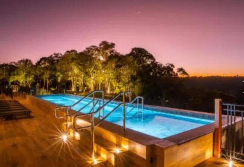 استراحتگاه Flat 2 Qtos Hotel Chateau Du Golden