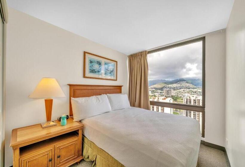 호텔 Spectacular Ocean & Diamond Head View 2 Bedroom Condo With Free Parking!