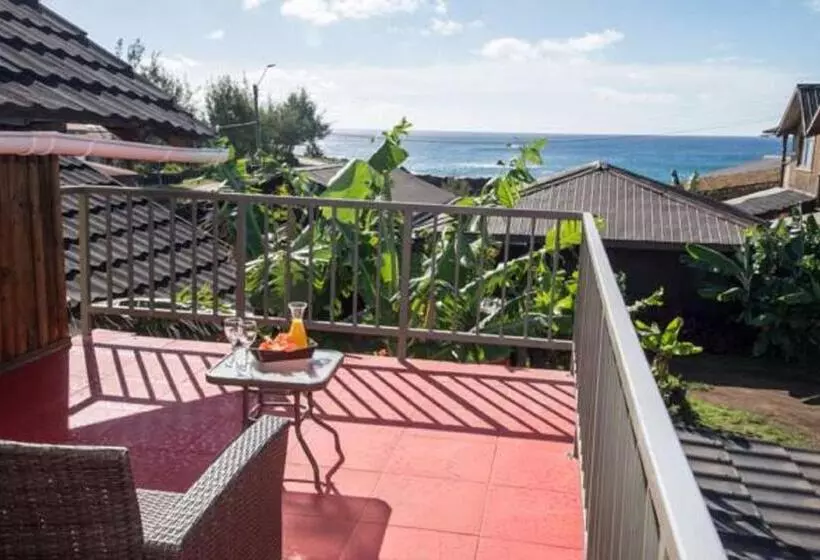 ベッドアンドブレックファースト Ngahu Bungalows Alojamiento Frente Al Mar En El Centro De Rapa Nui