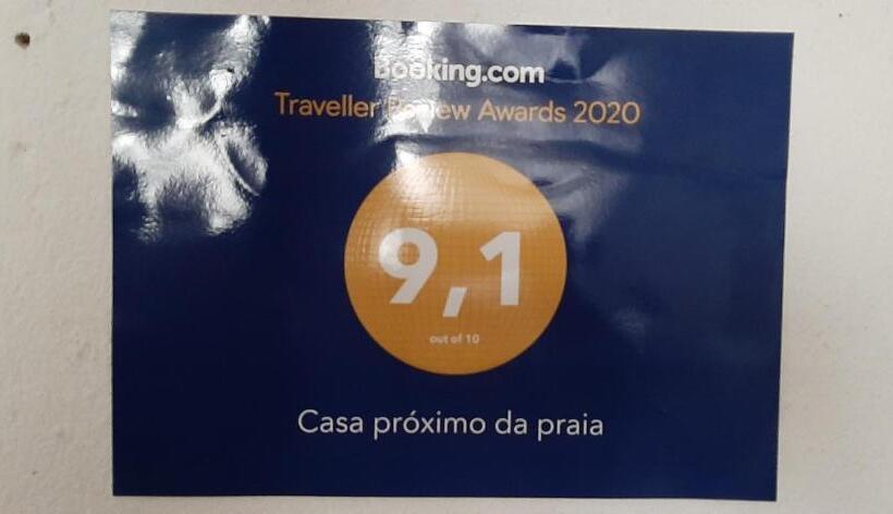 膳宿费 Casa Próximo Da Praia
