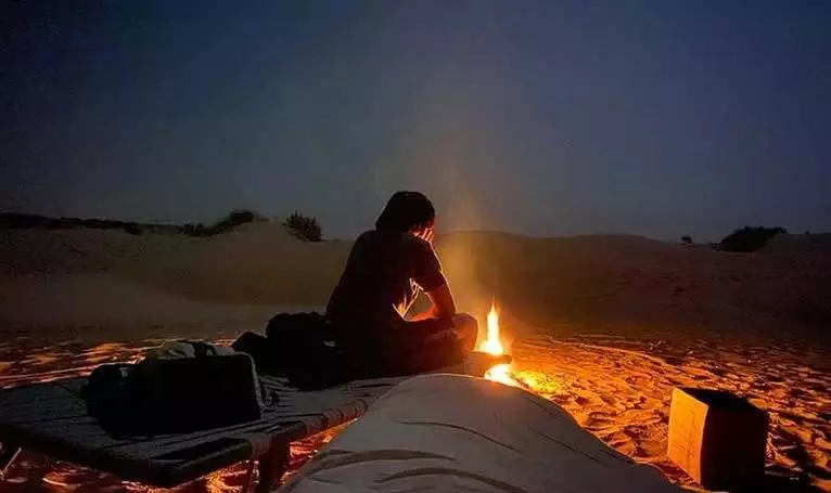 ホテル Golden Rose Heritage Desert Safari Camp Jaisalmer