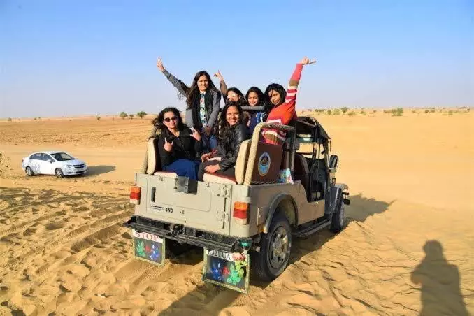 ホテル Golden Rose Heritage Desert Safari Camp Jaisalmer