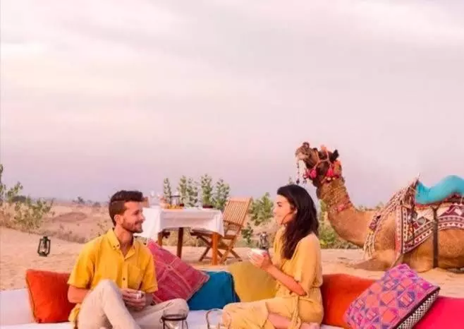 ホテル Golden Rose Heritage Desert Safari Camp Jaisalmer
