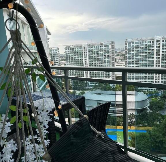 استراحتگاه Condo In Paranaque Blisscape Azure